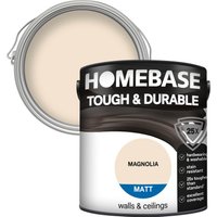 Homebase Tough & Durable Matt Paint - Magnolia 2.5L
Homebase Tough & Durable Matt Paint - Magnolia 2.5L