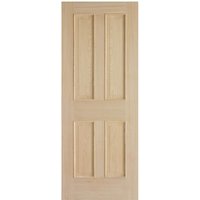 London 4 Panel White Oak Internal Door - 686mm Wide
London 4 Panel White Oak Internal Door - 686mm Wide