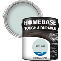 Homebase Tough & Durable Matt Paint - Satin Blue 2.5L
Homebase Tough & Durable Matt Paint - Satin Blue 2.5L
