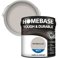 Homebase Tough & Durable Matt Paint - Potters Clay 2.5L
Homebase Tough & Durable Matt Paint - Potters Clay 2.5L