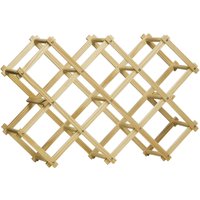 10 Bottle Pine Wood Wine Rack 
10 Bottle Pine Wood Wine Rack