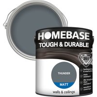 Homebase Tough & Durable Matt Paint - Thunder 2.5L
Homebase Tough & Durable Matt Paint - Thunder 2.5L