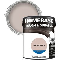 Homebase Tough & Durable Matt Paint - Parched Earth 5L
Homebase Tough & Durable Matt Paint - Parched Earth 5L