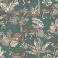 Grandeco Leopard Teal Paste the Wall Wallpaper
Grandeco Leopard Teal Paste the Wall Wallpaper