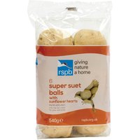 RSPB Super Suet Balls with Sunflower Hearts Wild Bird Treat - 6 Pack
RSPB Super Suet Balls with Sunflower Hearts Wild Bird Treat - 6 Pack