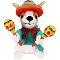 Animated Mexican Puppy Christmas Musical Motion Character (Battery Operated)
Animated Mexican Puppy Christmas Musical Motion Character (Battery Operated)