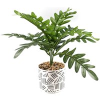 Artificial Plant with Abstract Pot
Artificial Plant with Abstract Pot