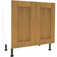 Timber Shaker Oak 800mm Base Unit