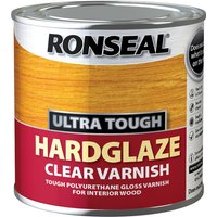 Ronseal Hard Glaze Interior Varnish Clear - 250ml
Ronseal Hard Glaze Interior Varnish Clear - 250ml