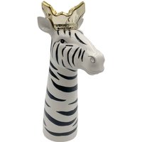 Zayne Zebra Vase with Crown
Zayne Zebra Vase with Crown