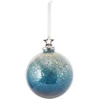 Blue Ombre Crackle Glass Christmas Tree Bauble
Blue Ombre Crackle Glass Christmas Tree Bauble