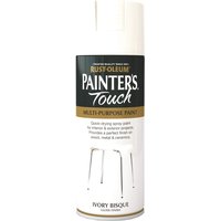 Rust-Oleum Gloss Spray Paint - Ivory Bisque - 400ml
Rust-Oleum Gloss Spray Paint - Ivory Bisque - 400ml