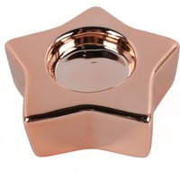 Rose Gold Ceramic Star Candle Holder
Rose Gold Ceramic Star Candle Holder
