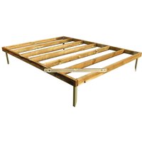 Mercia 8x6ft Pressure Treated Wooden Shed Base
Mercia 8x6ft Pressure Treated Wooden Shed Base