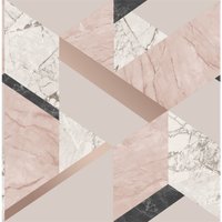 Fresco Marblesque Geometric Wallpaper - Pink
Fresco Marblesque Geometric Wallpaper - Pink