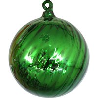 Green Angled Rib Glass Christmas Tree Bauble
Green Angled Rib Glass Christmas Tree Bauble