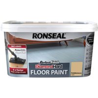Ronseal Pebblestone - Perfect Finish Diamond Hard Floor Paint - 2.5L
Ronseal Pebblestone - Perfect Finish Diamond Hard Floor Paint - 2.5L