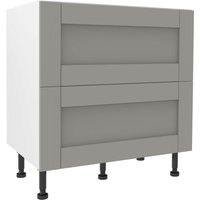 Timber Shaker Grey 800mm Pan Drawer Premium Unit
Timber Shaker Grey 800mm Pan Drawer Premium Unit