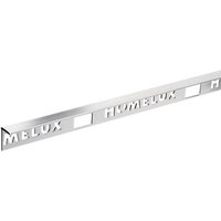Homelux 8mm Straight Edge Tile Trim - Stainless Steel Effect - 1.83m
Homelux 8mm Straight Edge Tile Trim - Stainless Steel Effect - 1.83m