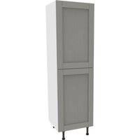 Timber Shaker Grey 600mm Larder 50:50 Fridge Freezer Unit
Timber Shaker Grey 600mm Larder 50:50 Fridge Freezer Unit