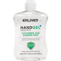 Enliven Hand Gel Cucumber & Garden Mint 500ml
Enliven Hand Gel Cucumber & Garden Mint 500ml