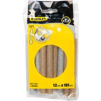 STANLEY Low Temperature Glitter Gold/Silver 12x101mm Glue Sticks- Pack of 12 (STHT1-70437)
STANLEY Low Temperature Glitter Gold/Silver 12x101mm Glue Sticks- Pack of 12 (STHT1-70437)