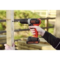 BLACK+DECKER 18V Cordless Drill Driver with Battery and Charger (BCD001C1-GB)
BLACK+DECKER 18V Cordless Drill Driver with Battery and Charger (BCD001C1-GB)