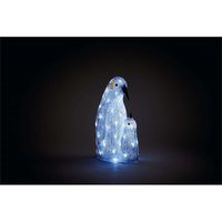 Acrylic LED Adult and Baby Penguin Outdoor Christmas Decoration - 40cm
Acrylic LED Adult and Baby Penguin Outdoor Christmas Decoration - 40cm
