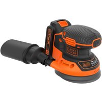 BLACK+DECKER 18V Cordless Random Orbital Sander with Sanding Sheet (BDCROS18-GB) 
BLACK+DECKER 18V Cordless Random Orbital Sander with Sanding Sheet (BDCROS18-GB)