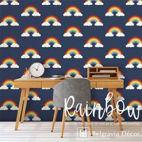Belgravia Decor Rainbow Navy Wallpaper (supporting NHS charities)
Belgravia Decor Rainbow Navy Wallpaper (supporting NHS charities)