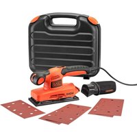 BLACK+DECKER Variable Speed Finishing 1/3 Sheet 240W Corded Sander with 5x Sanding Sheets (KA320EKA-GB)
BLACK+DECKER Variable Speed Finishing 1/3 Sheet 240W Corded Sander with 5x Sanding Sheets (KA320EKA-GB)