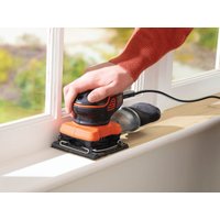 BLACK+DECKER Paddle Switch Finishing 1/4 Sheet 220W Corded Sander with Sanding Sheet (KA450-GB)
BLACK+DECKER Paddle Switch Finishing 1/4 Sheet 220W Corded Sander with Sanding Sheet (KA450-GB)