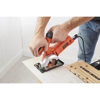 BLACK+DECKER Mini 400W Corded Circular Saw with Blades and Kit Box (BES510K-GB)
BLACK+DECKER Mini 400W Corded Circular Saw with Blades and Kit Box (BES510K-GB)