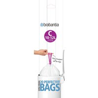 Brabantia Bin Liners - 12L - 20 Pack - White
Brabantia Bin Liners - 12L - 20 Pack - White