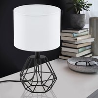 Eglo Carlton Black Steel Geometric Table Lamp
Eglo Carlton Black Steel Geometric Table Lamp