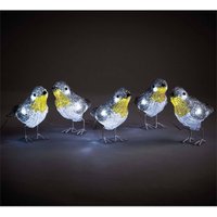 Acrylic LED Robins Outdoor Christmas Decoration - Set of 5 (Battery Operated)
Acrylic LED Robins Outdoor Christmas Decoration - Set of 5 (Battery Operated)