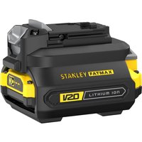 STANLEY FATMAX V20 18V Battery Adapter (SFMCB100-XJ)
STANLEY FATMAX V20 18V Battery Adapter (SFMCB100-XJ)
