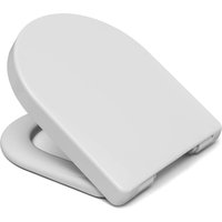 Cedo D-Shape Plastic Toilet Seat - White
Cedo D-Shape Plastic Toilet Seat - White