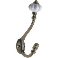 Ceramic Hook - Antique Brass
Ceramic Hook - Antique Brass