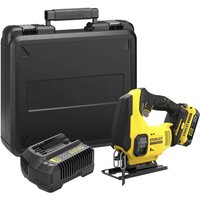 STANLEY FATMAX V20 18V Cordless Jigsaw with Blade and Kit Box (SFMCS600D1K-GB)
STANLEY FATMAX V20 18V Cordless Jigsaw with Blade and Kit Box (SFMCS600D1K-GB)