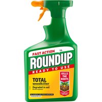 Roundup Total Ready To Use Weedkiller - 1L
Roundup Total Ready To Use Weedkiller - 1L