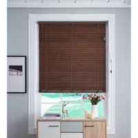50mm Wood Venetian Blind - Walnut - 100x130cm
50mm Wood Venetian Blind - Walnut - 100x130cm