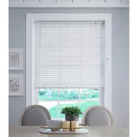50mm Wood Venetian Blind - White - 170x160cm
50mm Wood Venetian Blind - White - 170x160cm