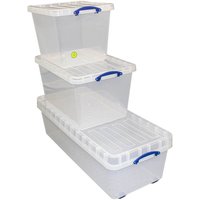 Really Useful Storage Box 134L, Bonus Pack including 96, 60 - Clear
Really Useful Storage Box 134L, Bonus Pack including 96, 60 - Clear