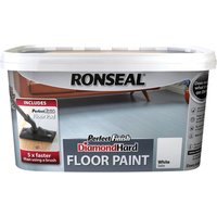 Ronseal White - Perfect Finish Diamond Hard Floor Paint - 2.5L
Ronseal White - Perfect Finish Diamond Hard Floor Paint - 2.5L