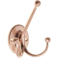 Oval Tri Hook - Brushed Copper
Oval Tri Hook - Brushed Copper