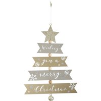 Wooden Message Tree Hanging Christmas Decoration
Wooden Message Tree Hanging Christmas Decoration