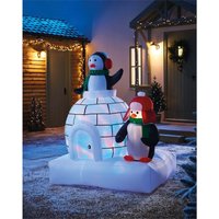 5ft Penguins and Igloo Christmas Inflatable
5ft Penguins and Igloo Christmas Inflatable
