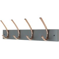 4 Large Rib Copper Hook on Slate Grey Bloc Board
4 Large Rib Copper Hook on Slate Grey Bloc Board