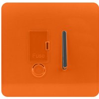 Trendi Switch Switched 13Amp Fused Spur in Orange
Trendi Switch Switched 13Amp Fused Spur in Orange